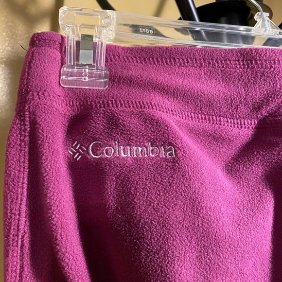 Columbia Pants - Columbia fleece pants size small purple